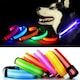 image 1 of Light Up Dog Collar - LED - Bunty Pink | M