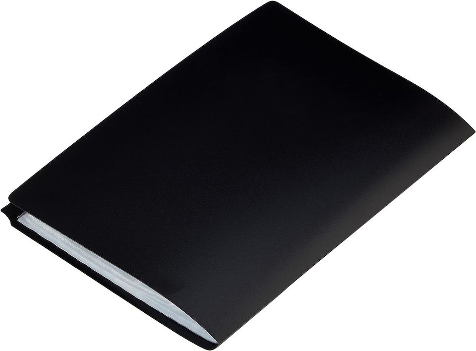 image 1 of KAV Classic A4 and A5 Presentation Display Book 600 Micron Cover with Non-Fade Pockets Document organizer(A5 40 Pocket Pack of 12)