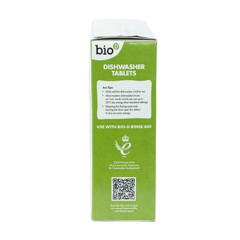 image 1 of Bio-D Dishwasher Tablets 30 Tablets