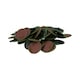 image 2 of 240 Grit 50mm Fine Quick Change Sanding Discs Rust Removal Deburring 100pc