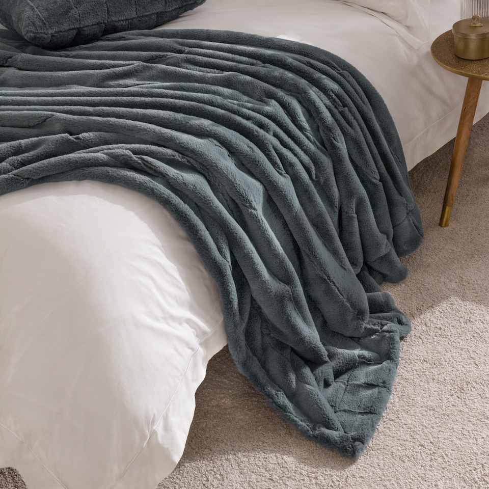 image 1 of Paoletti Empress Faux Fur Throw