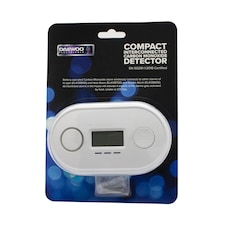 Daewoo Interlinked Carbon Monoxide Detector with LCD Display