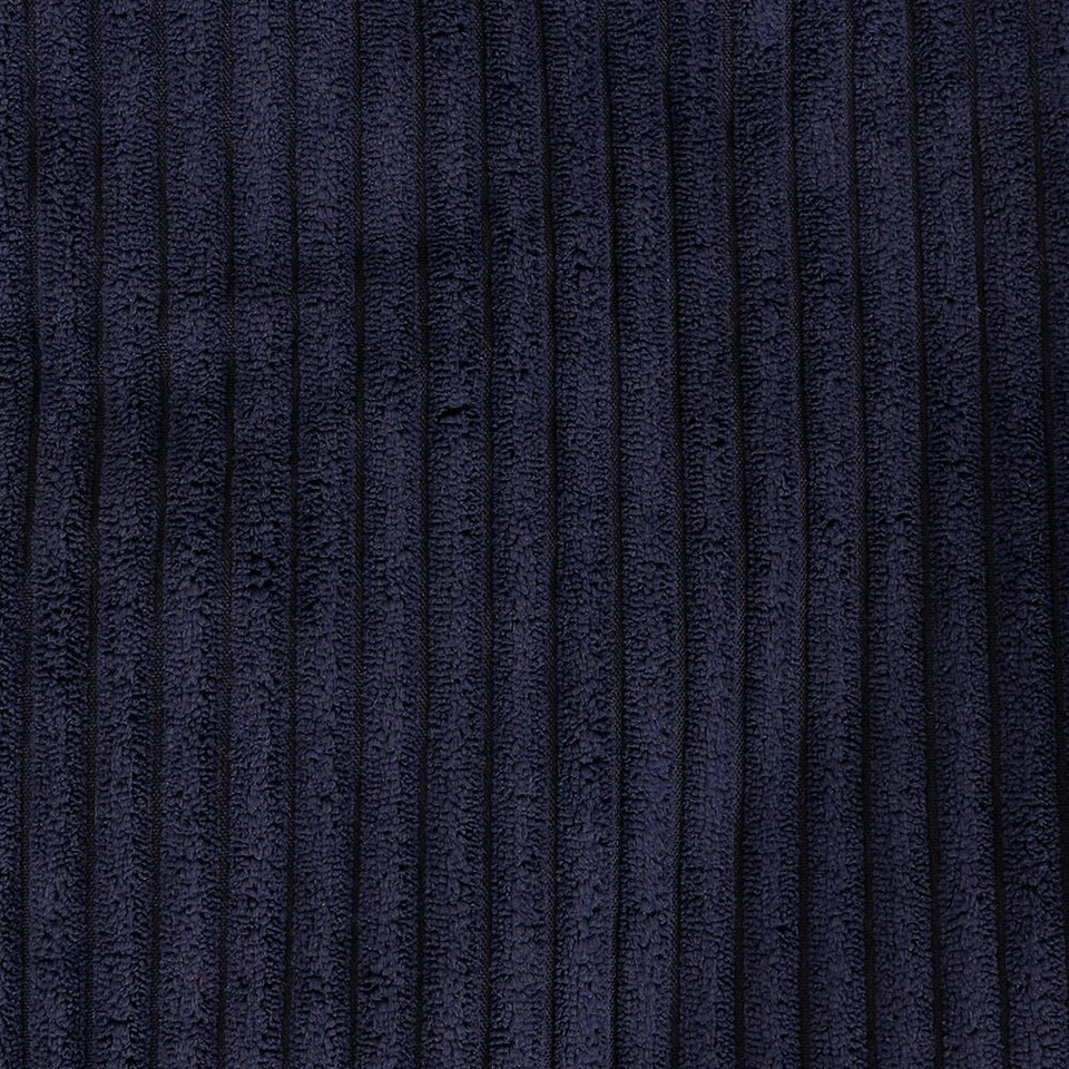 image 1 of icon Theo Beanbag Footstool Corduroy Navy Blue Blue | Blue