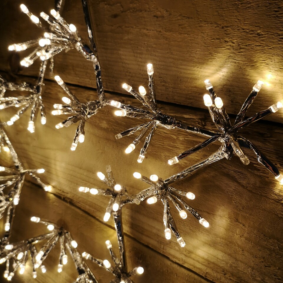 image 1 of 48cm Warm White 160 LED Christmas Star