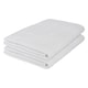 image 1 of Nicola Spring Cotton Bath Sheets - 160cm x 90cm - White - Pack of 2