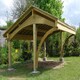 image 1 of Revelatio Double Carport - Pressure Treated Timber - L510 x W530 x H320 cm Brown