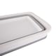 image 2 of Ashley Collapsible Plastic Washing Up Bowl - 7L - White/Grey Multi