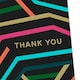 image 4 of Hallmark Pack Of 10 Thank You Cards - Neon Graphics Design
