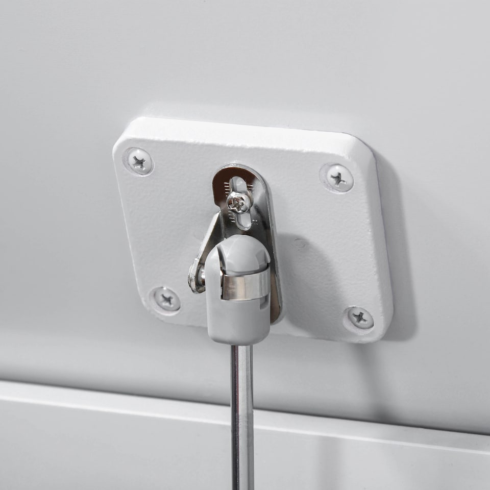 image 1 of HOMCOM Wooden Kids Toy Box Children Storage Organizer Chest Safety Hinge | Grey | 60cm x 40cm x 48cm