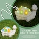 image 6 of Solar Turtle Statue Garden Ornaments Outdoor Decorations