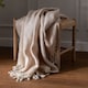 image 3 of Hoem Meta Jacquard Tasselled Throw
