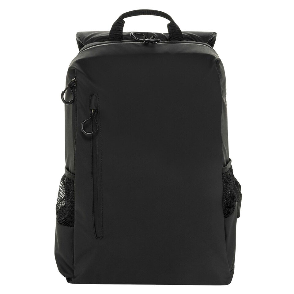 image 1 of XD Xclusive Lima RPET Water Resistant Laptop Backpack - Black - One Size | Black