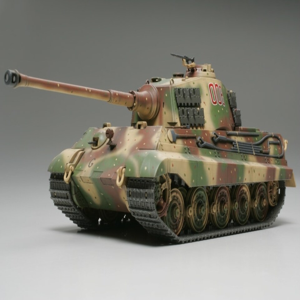 Tamiya German King Tiger Production Turret (1:48 Scale)