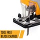 image 6 of JCB 800W Electric Corded Jigsaw, 0-45 Degree Cutting Positions, 230V 21-JS800