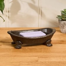 Cast Iron Roll Top Soap Dish