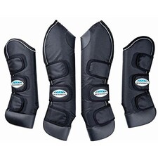 Weatherbeeta Deluxe Travel Boots - Black - Cob