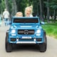 image 8 of COSTWAY Kids Car Licensed Mercedes Benz Toy Car Blue