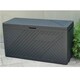 image 9 of Gr8 Garden Anthracite 280L Plastic Storage Box Garden Outdoor Shed Utility Cushion Chest