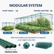 image 7 of GardenSkill Fruit & Vegetable Cage Kit with Insect Mesh 1.25m x 0.625m H - Quick Build Garden Crop Protection Frame for Brassicas, Raised Beds