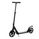 image 1 of HOMCOM Folding Kick Scooter with Big Wheels for 14+ Teens Adult, Black