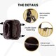image 4 of Signare Wachtmeister Cat Women's Convertible Handbag Multi