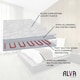 image 4 of Electric Under Blanket - Double - Tie-Down - 10x 35x 0.1cm - Single Controller White