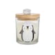 image 1 of Something Different Frosty Vanilla Penguin Candle - White - One Size