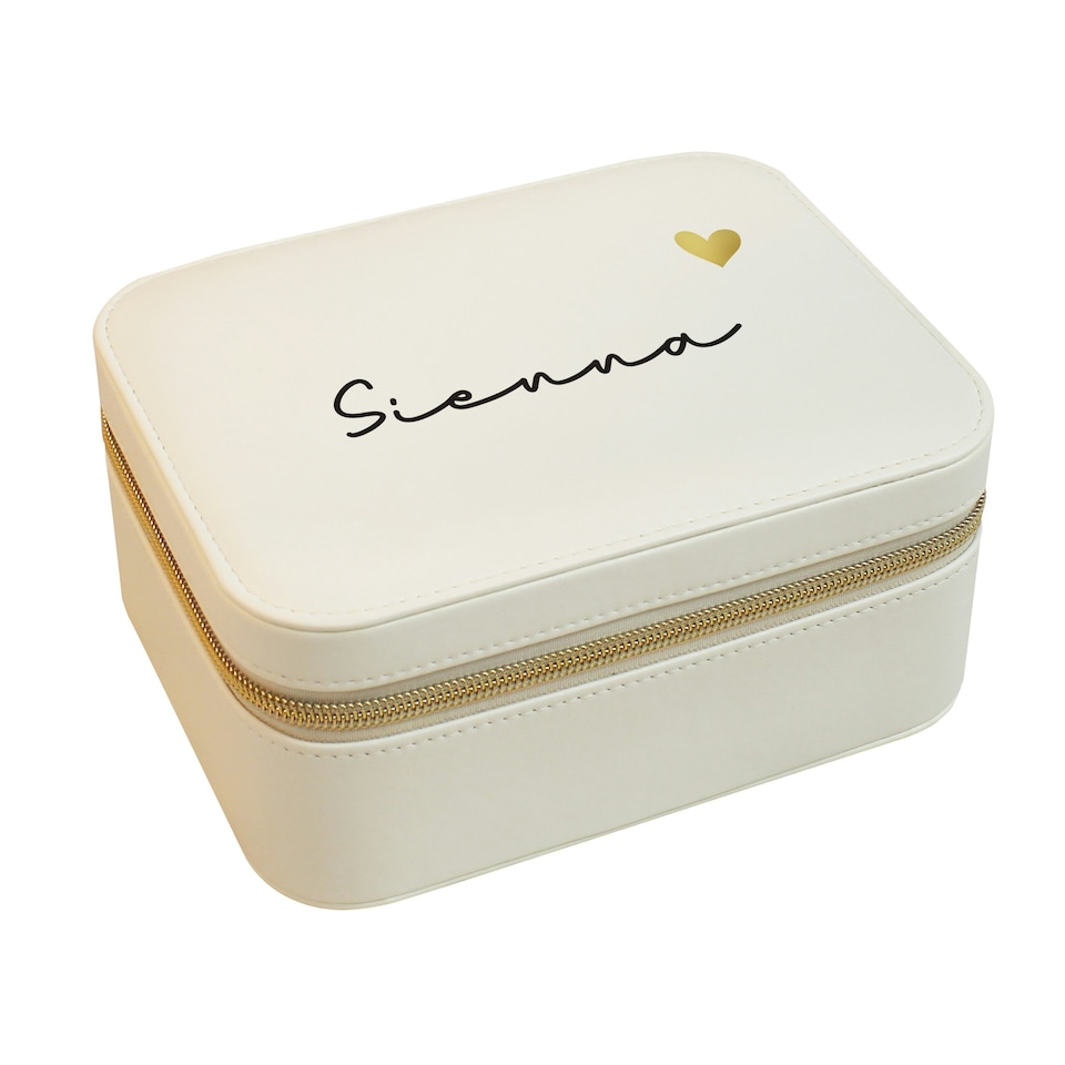 image 1 of Personalised Travel Jewellery Box