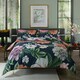 image 1 of Chelsea Show 180 Thread Count Cotton Digital Printed Duvet Cover Set Multi | White | Single