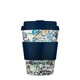 image 1 of Ecoffee Cup 12oz 350ml Van Gogh Design Reusable Eco-Friendly, Plant Based Coffee Cup with Silicone Lid & Sleeve, Old Vineyard with Peasant Woman | Multi | Old Vineyard with Peasant Woman