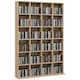image 1 of HOMCOM DVD CD Media Storage Rack, Video Display Unit, Natural