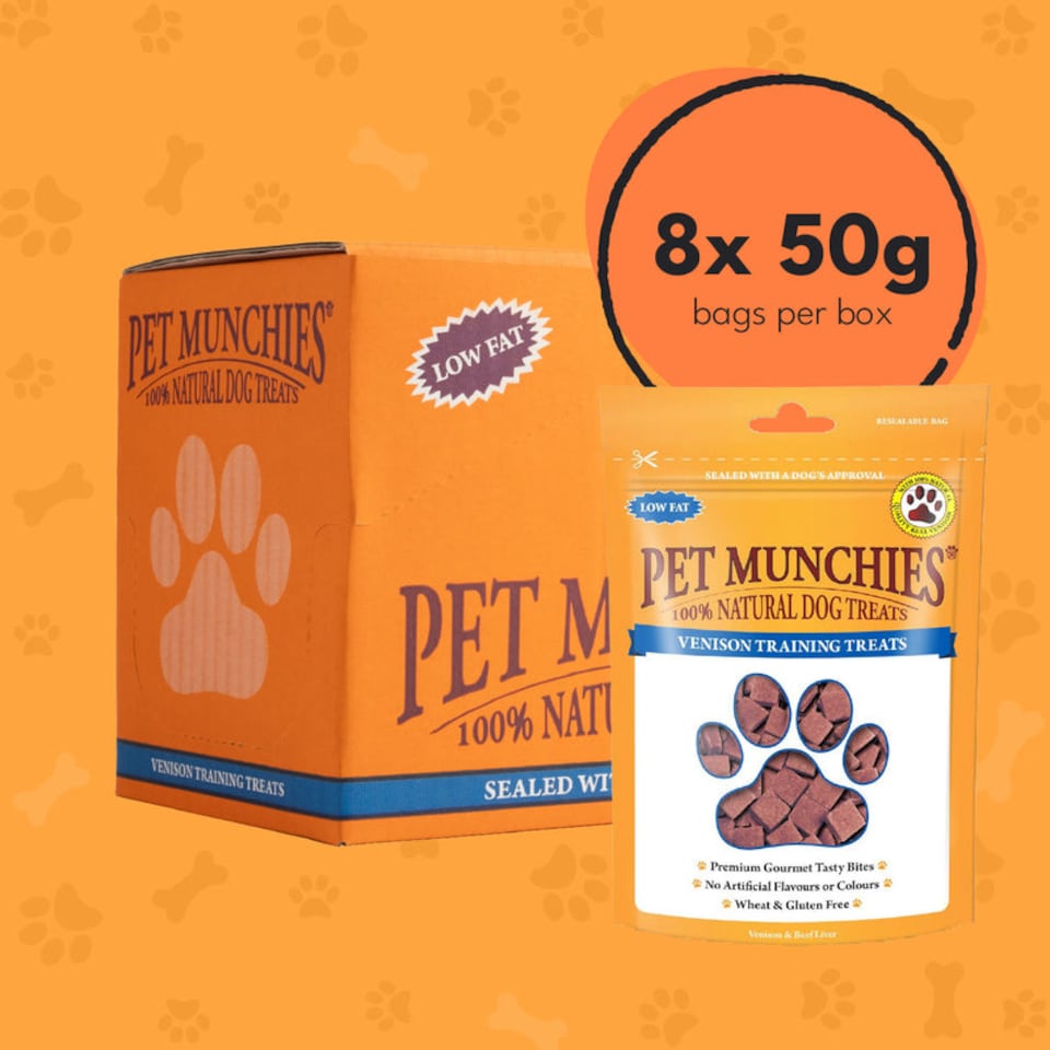 Pet Pet Munchies Training Venison Adult Treat Dog pet food packaging