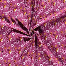 Pink 100% Cotton Poplin Fabric for Dressmaking, Quilting, 150cm / 59" Wide - per metre