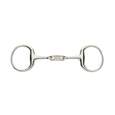 Lorina Dr Bristol Eggbutt Snaffle - Silver - 5in
