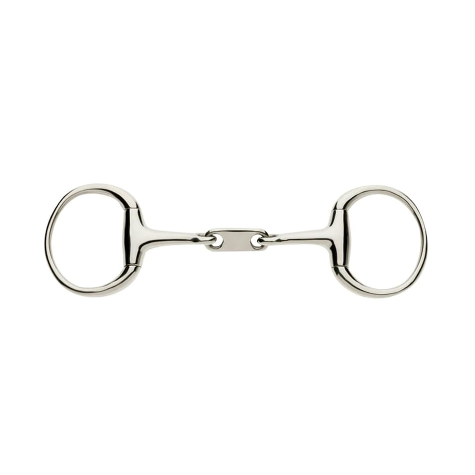 Lorina Dr Bristol Eggbutt Snaffle - Silver - 5in