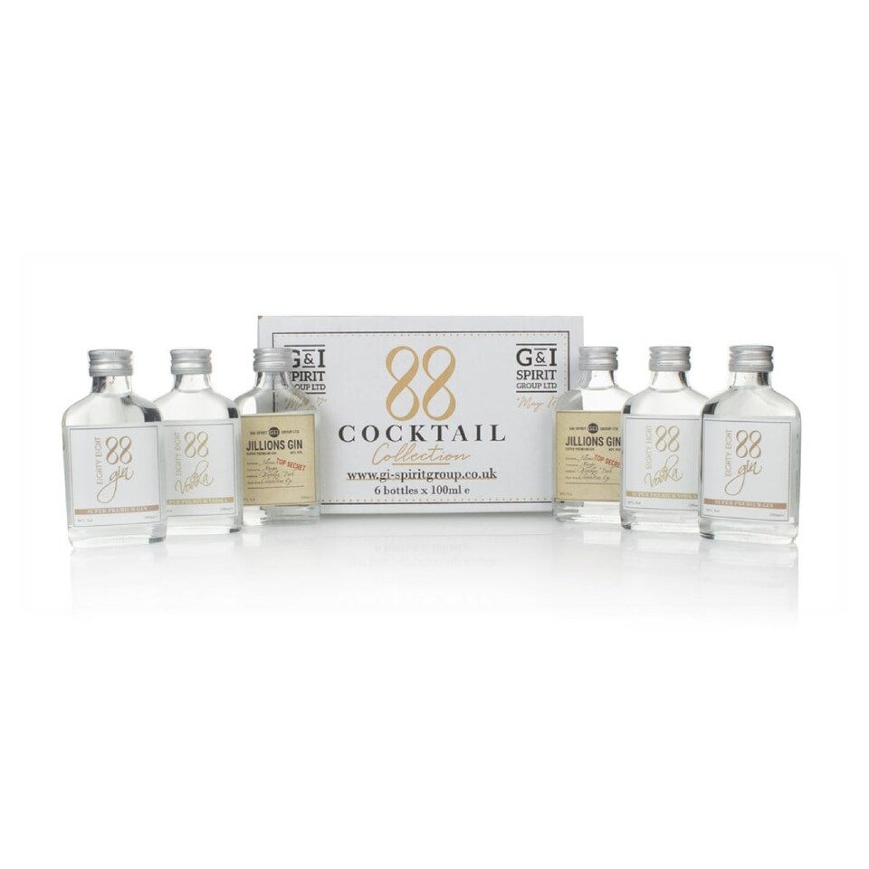 image 1 of 88 Cocktail Vodka & Gin Collection (6 x 100ml)