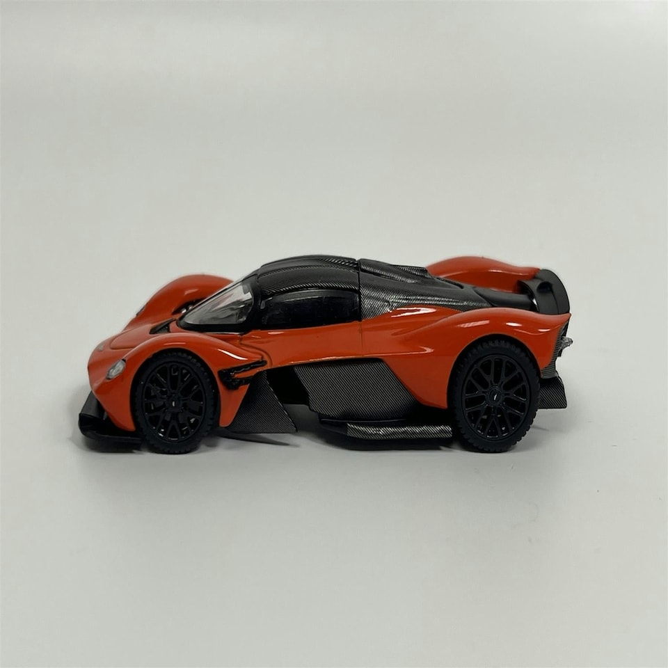 image 1 of Aston Martin Valkyrie Maximum Orange LHD 1:64 Mini GT MGT00678L