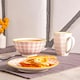 image 7 of Nicola Spring Hand-Printed Side Plates - 18cm - Red - Pack of 6 Red