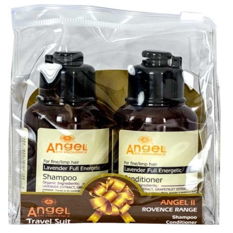 image 1 of Angel En Provence Rovence Range Lavender Shampoo Conditioner Travel Kit