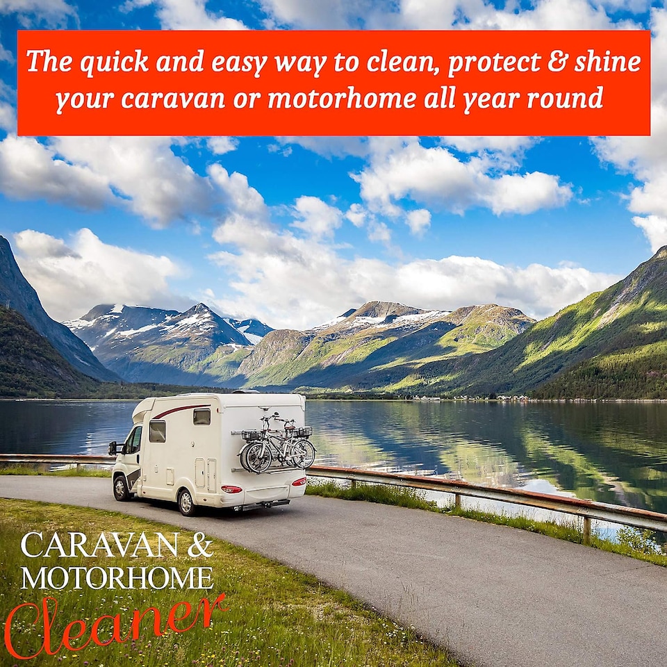 image 1 of Homefront Caravan and Motorhome Cleaner Deeply Cleans to Remove Black Streaks Dirt and Grime Easy to Use Formula (8 Litres)