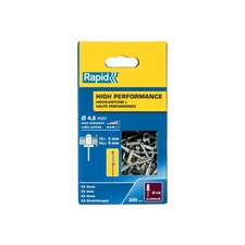 Rapid High Performance Rivets - Multi Colour - 4.8 x 12mm