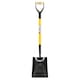image 2 of JCB 250 x 300mm Square Mouth Site Master Shovel, Heavy-Duty Steel Blade