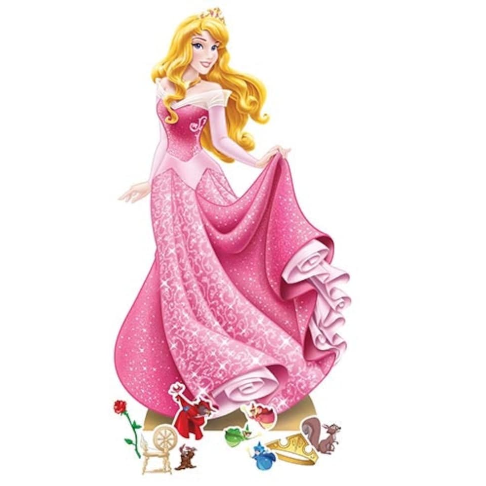 Aurora Sleeping Beauty Cardboard Cutouts Decoration Kit