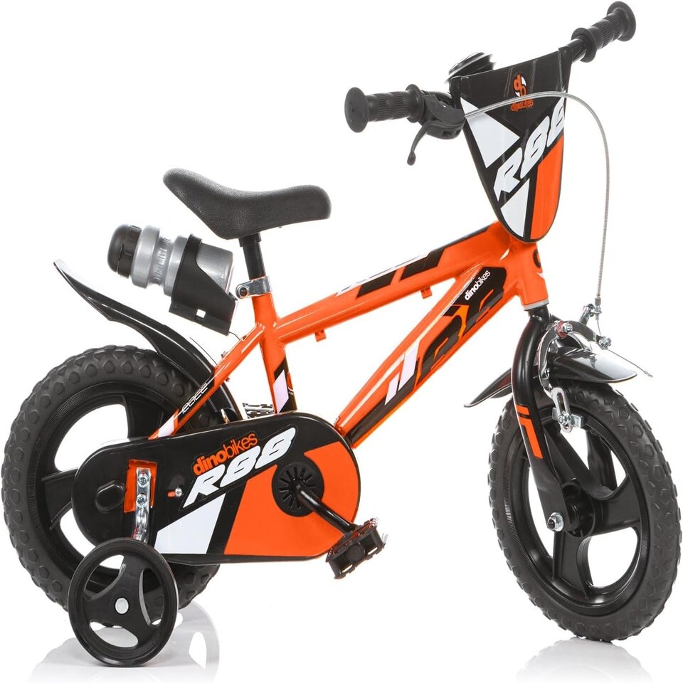 Dino R88 12" Kids Bike - Orange