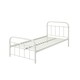 image 6 of Tewin Vintage Hospital Style White Metal Bed Frame (Single)