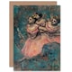 image 1 of Edgar Degas Three Dancers In Red Costume Fine Art Art Card