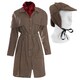 image 1 of Detective Costume Brown | L