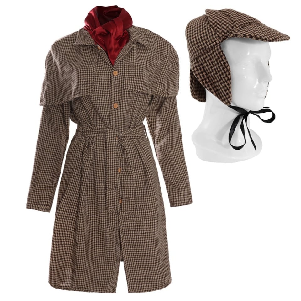 image 1 of Detective Costume Brown | L