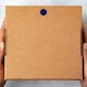 image 5 of Pack of 140 Fluorescent Red 13mm Round Labels - Stickers