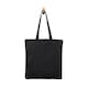 image 3 of Nutshell Premium Canvas Shopper - Black - 38cm x 42cm x 10cm